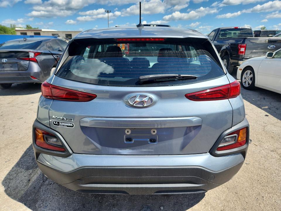 2020 Hyundai Kona VIN KM8K12AA4LU595842 COPART salvage auction — MINOR DENT/SCRATCHES, Il - Certificate Of Title, sold $5,200 on 2026-07-02 (photo 6)