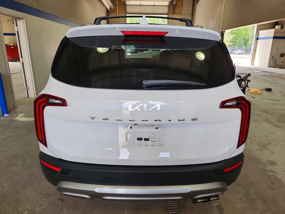 2022 Kia Telluride VIN 5XYP54HC6NG281406 COPART salvage auction — FRONT END, Va - Cert Of Title - Salvage, sold $5,200 on 2026-07-10 (photo 6)
