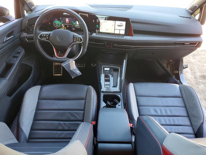 2024 Volkswagen Gti VIN WVW3A7CD3RW148364 COPART salvage auction — SIDE, CA - SALVAGE CERTIFICATE, sold $6,500 on 2026-08-13 (photo 8)