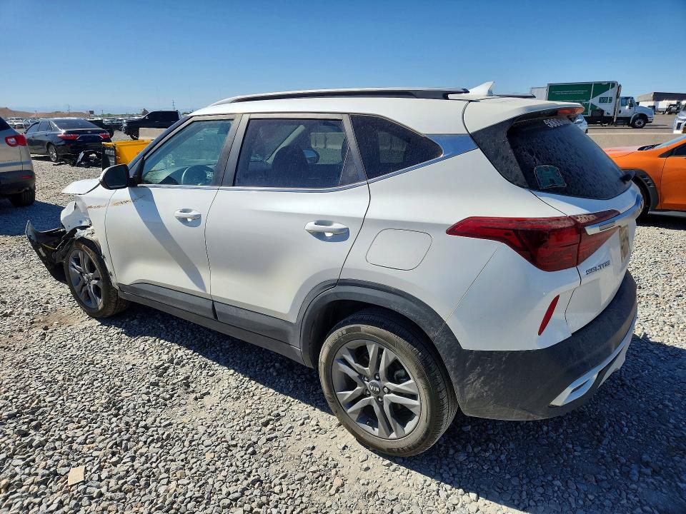 2021 Kia Seltos VIN KNDEUCAA1M7043388 COPART salvage auction — FRONT END, Co - Public - Salvage Title, sold $3,150 on 2026-07-14 (photo 2)