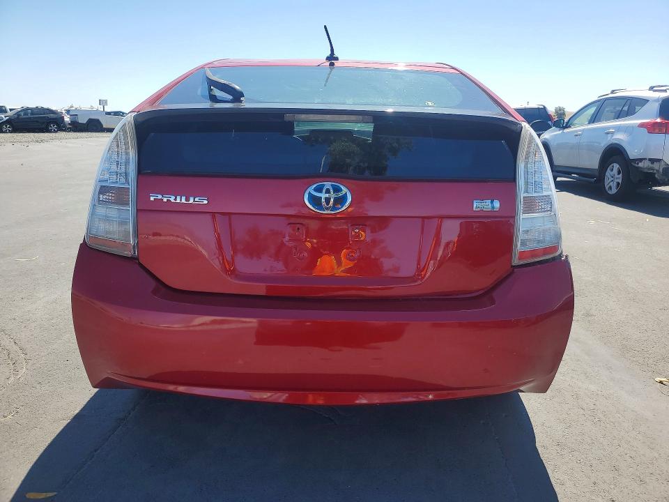 2010 Toyota Prius VIN JTDKN3DU7A0221380 COPART salvage auction — FRONT END, Ca - Salvage Certificate, sold $575 on 2026-07-13 (photo 6)