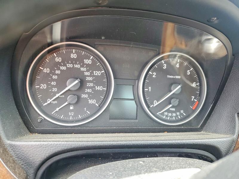 2011 BMW 3er VIN WBAPH7C58BE680465 COPART salvage auction — FRONT END, Sc - Cert Of Title-Salvage, sold $300 on 2026-07-20 (photo 9)