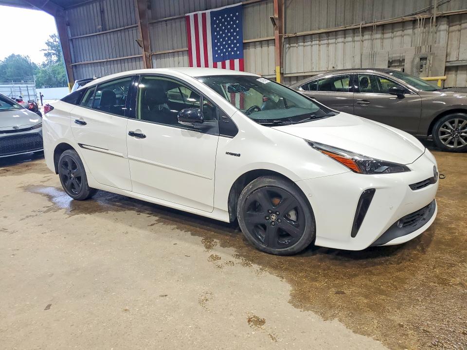 2022 Toyota Prius VIN JTDKAMFU7N3170126 COPART salvage auction — FRONT END, Ms - Cert Of Title-Salvaged, sold $6,700 on 2026-07-31 (photo 4)