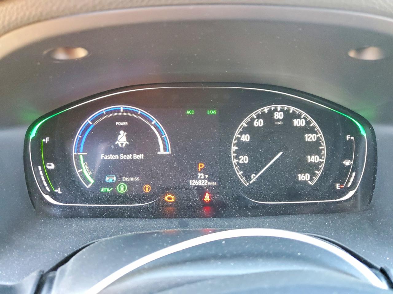 2022 Honda Insight VIN 19XZE4F58NE004220 COPART salvage auction — Mechanical, CT - CERT OF TITLE-REBUILT SALVAGE, sold $4,950 on 2026-07-09 (photo 9)