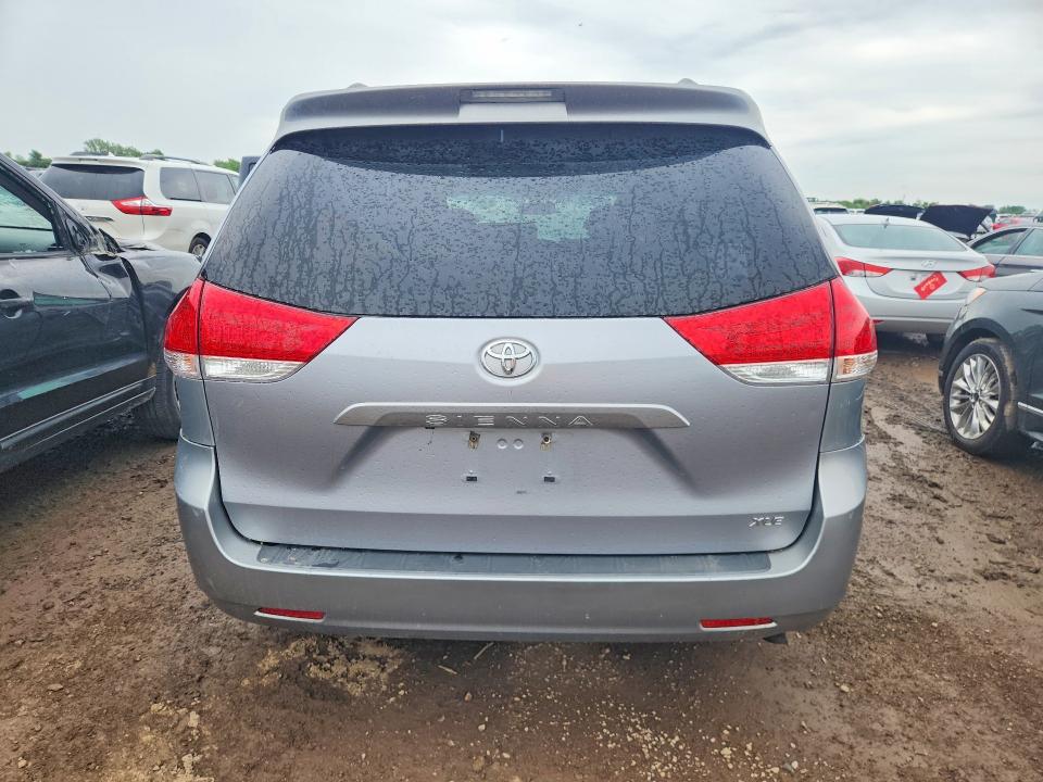 2012 Toyota VIN 5TDYK3DC9CS180552 COPART salvage auction — SIDE, Il - Certificate Of Title, sold $1,750 on 2026-07-07 (photo 6)