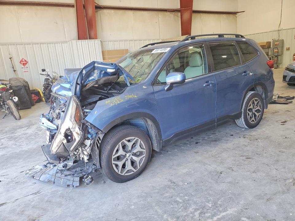 2023 Subaru Forester VIN JF2SKADCXPH524234 COPART salvage auction — FRONT END, Ny - Mv-907A Salvage Certificate, sold $275 on 2026-07-27 (photo 1)