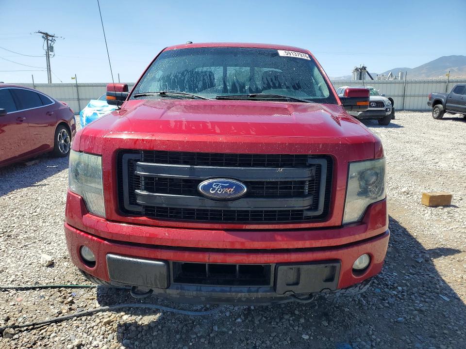 2014 Ford F-150 VIN 1FTFW1ET3EFC33439 COPART salvage auction — REAR END, Ut - Salvage Certificate, sold $875 on 2026-07-24 (photo 5)