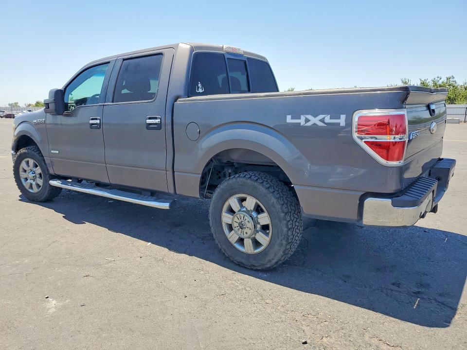 2012 Ford F-150 lightning VIN 1FTFW1ET7CKD79038 COPART salvage auction — SIDE, Ca - Salvage Certificate, sold $4,750 on 2026-07-09 (photo 2)