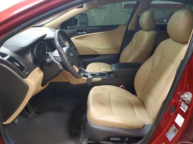 2012 Hyundai Sonata VIN 5NPEC4AB7CH464706 COPART salvage auction — FRONT END, Ok - Certificate Of Title, sold $1,000 on 2026-07-17 (photo 7)