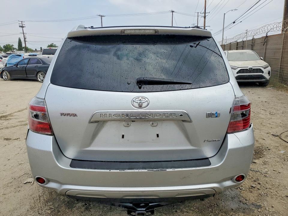 2008 Toyota Highlander hybrid VIN JTEEW44A982010424 COPART salvage auction — FRONT END, Mt - Dis/Dlr/Exp Only Clean Title, sold $1,050 on 2026-07-27 (photo 6)