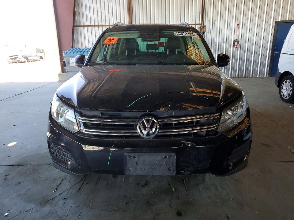 2017 Volkswagen Tiguan VIN WVGRV7AX1HK002722 COPART salvage auction — SIDE, CA - SALVAGE CERTIFICATE, sold $1,350 on 2026-07-02 (photo 5)