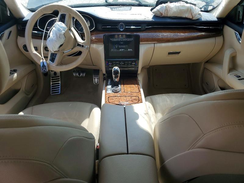 2017 Maserati Quattroporte VIN ZAM56RPA2H1199156 COPART salvage auction — FRONT END, Fl - Cert Of Title Slvg Rebuildable, sold $1,150 on 2026-07-28 (photo 8)