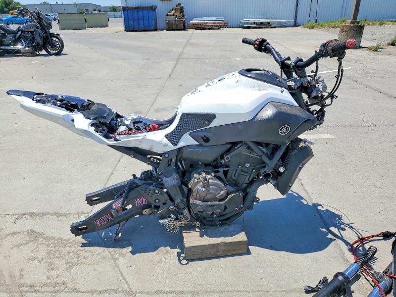 2016 Yamaha Fz07 VIN JYARM06Y9GA002578 — COPART salvage auction photo