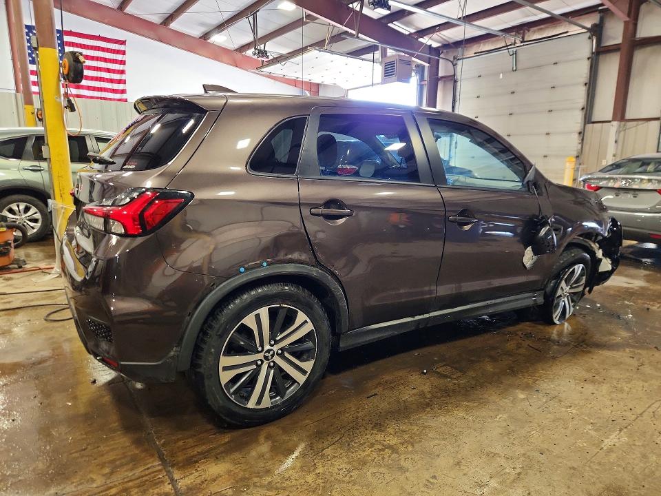 2020 Mitsubishi VIN JA4AR3AUXLU013844 COPART salvage auction — FRONT END, Pa - Certificate Of Salvage, sold $4,450 on 2026-07-17 (photo 3)