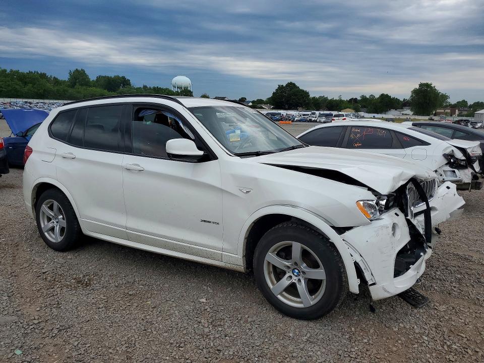 2014 BMW VIN 5UXWX7C52E0E75566 COPART salvage auction — FRONT END, Nj - Cert Of Title-Salvage, sold $350 on 2026-07-28 (photo 4)