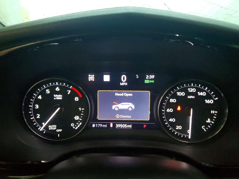 2020 Cadillac Xt5 VIN 1GYKNDRS4LZ166604 COPART salvage auction — ROOF, Il - Salvage Certificate, sold $10,700 on 2026-07-22 (photo 9)