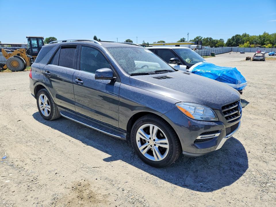 2014 Mercedes-benz M-klasse VIN 4JGDA5HB8EA424637 COPART salvage auction — MINOR DENT/SCRATCHES, Ca - Salvage Certificate, sold $4,700 on 2026-07-02 (photo 4)