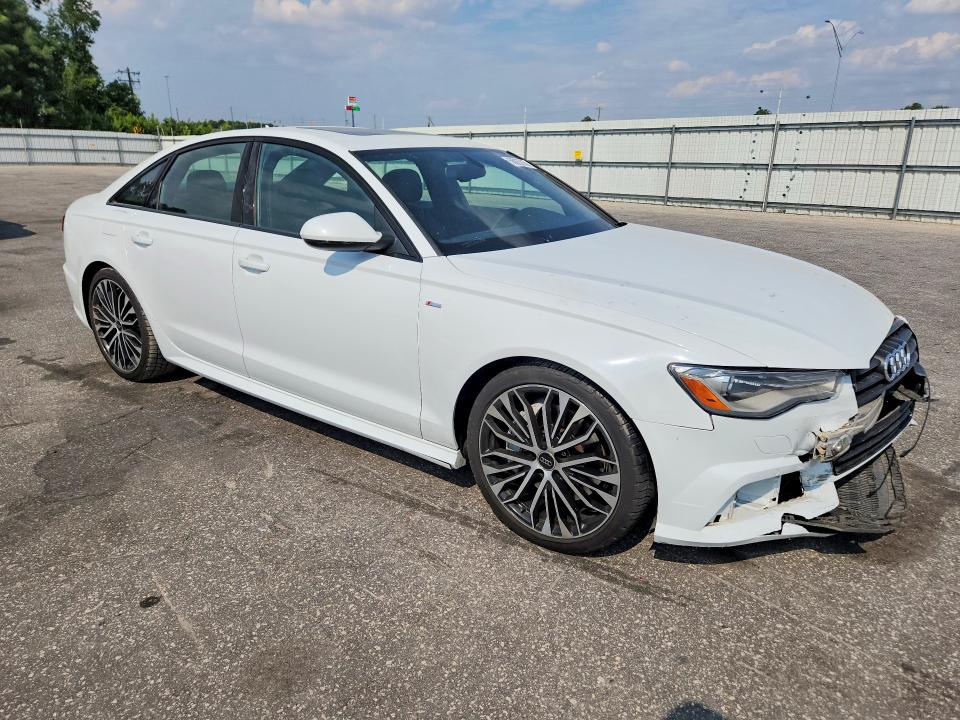 2018 Audi A6 VIN WAUC8AFCXJN015121 COPART salvage auction — FRONT END, Nc - Salvage Certificate Of Title, sold $2,600 on 2026-07-30 (photo 4)