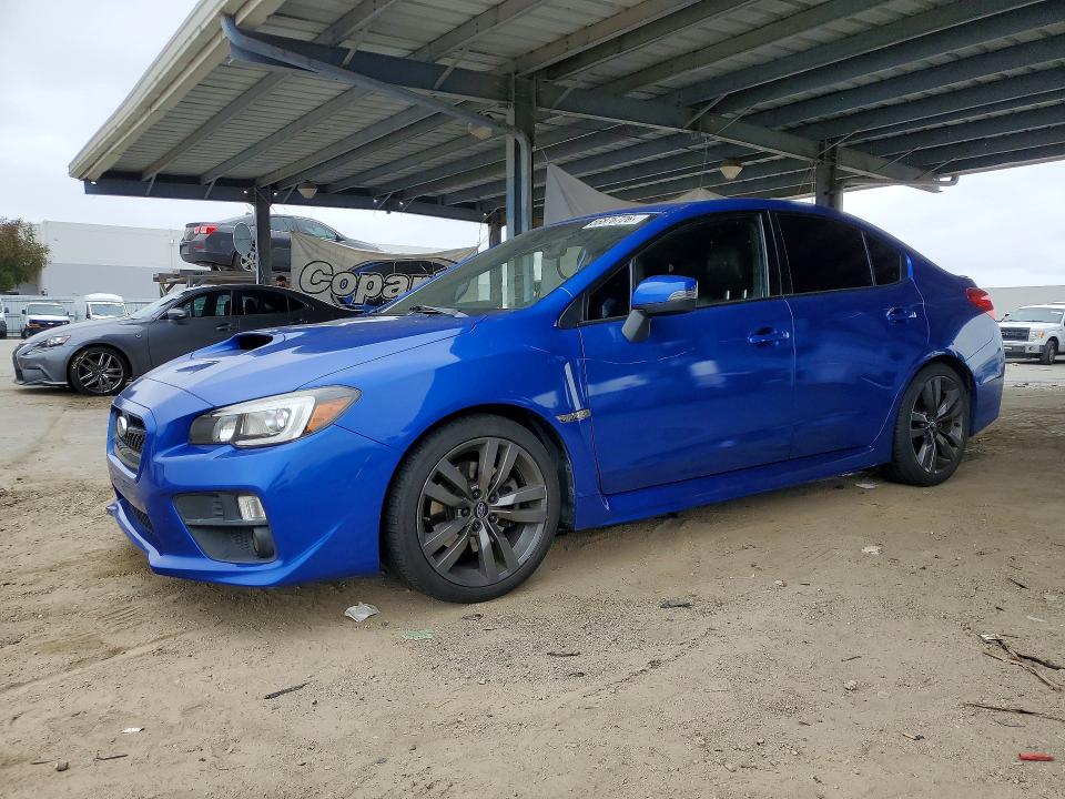 2017 Subaru Wrx VIN JF1VA1N64H8815570 COPART salvage auction — VANDALISM, Ca - Salvage Certificate, sold $550 on 2026-07-21 (photo 1)