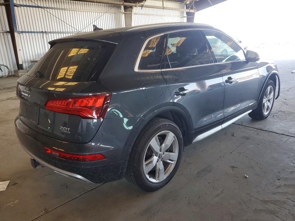 2018 Audi Q5 VIN WA1BNAFY8J2235632 COPART salvage auction — FRONT END, Ca - Salvage Certificate, sold $6,500 on 2026-07-13 (photo 3)