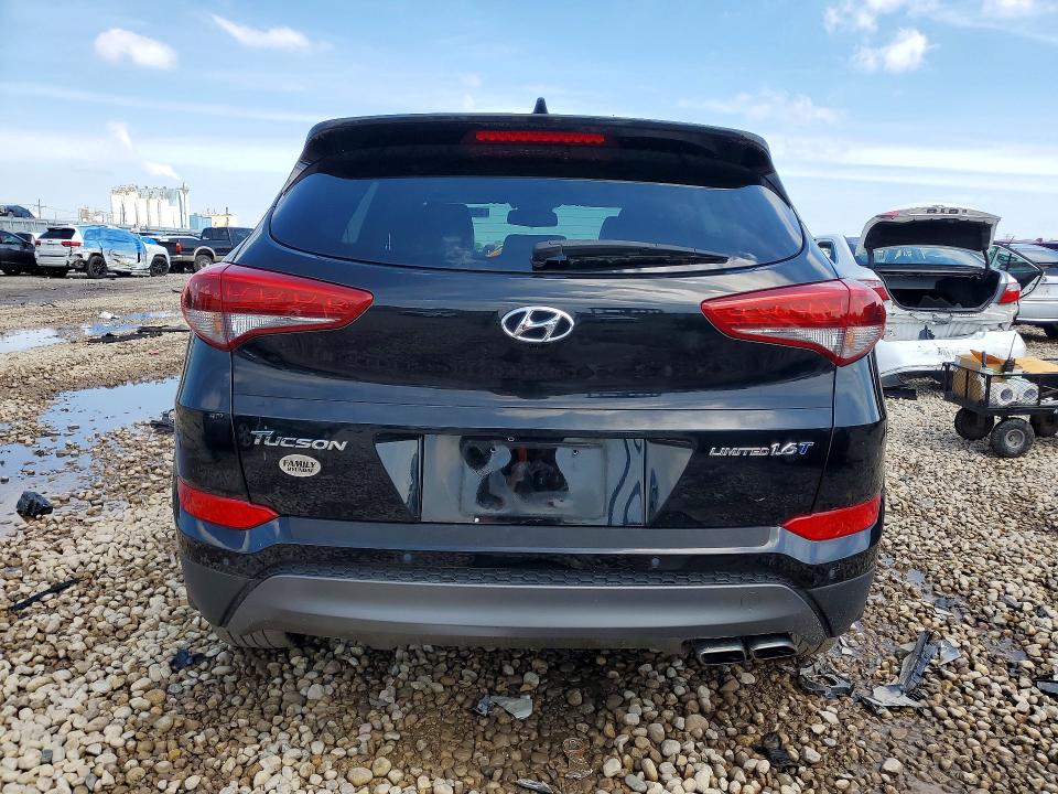 2016 Hyundai VIN KM8J33A28GU145833 COPART salvage auction — WATER/FLOOD, Il - Salvage Cert-Flood, sold $1,600 on 2026-07-22 (photo 6)