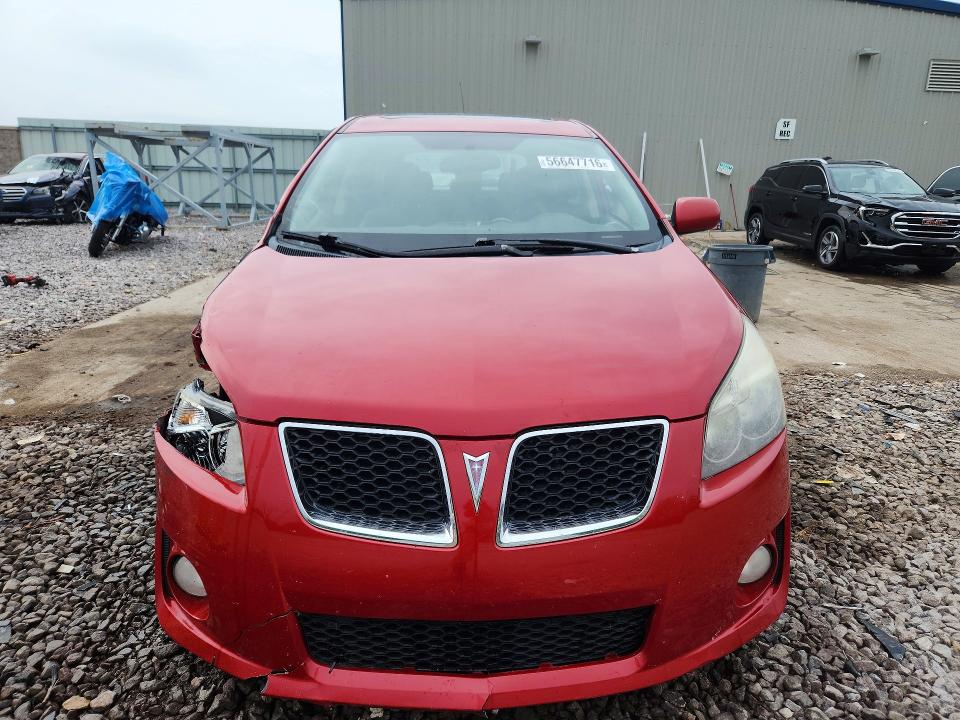 2009 Pontiac Vibe VIN 5Y2SR67069Z409751 COPART salvage auction — SIDE, WI - JUNKED VEHICLE BILL OF SALE, sold $400 on 2026-07-27 (photo 5)