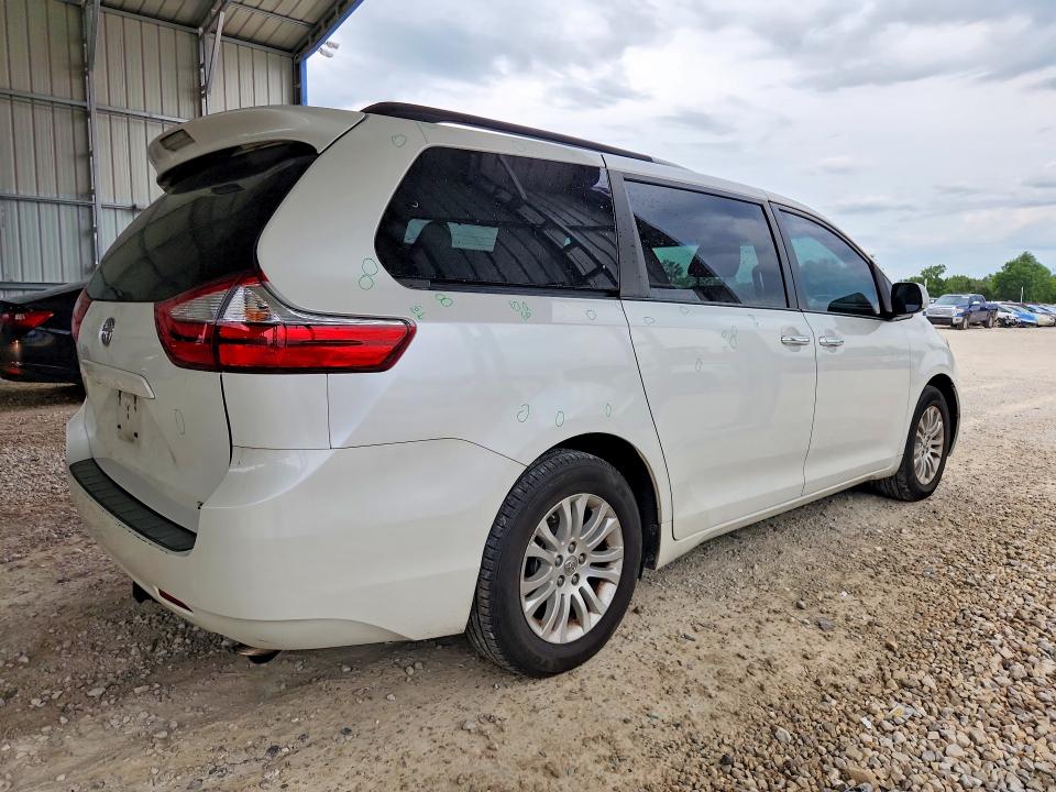 2015 Toyota Sienna VIN 5TDYK3DC2FS536618 COPART salvage auction — HAIL, Mo - Certificate Of Title, sold $5,800 on 2026-07-08 (photo 3)