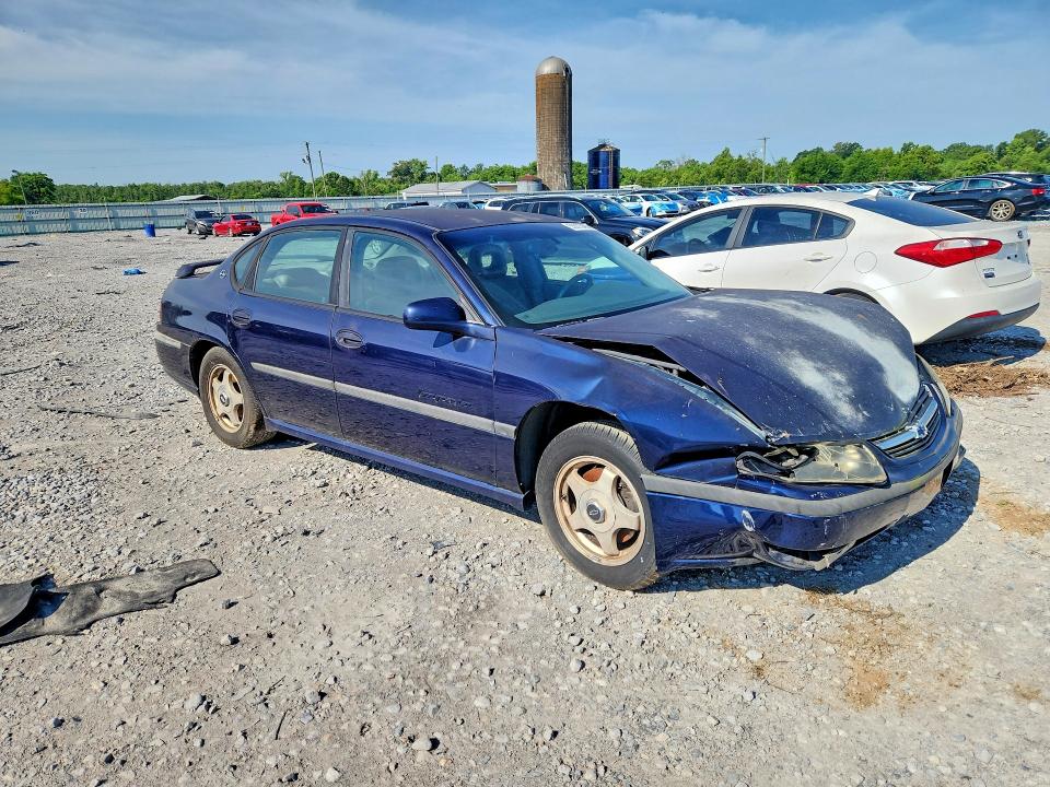 2001 Chevrolet Impala VIN 2G1WH55K919184817 COPART salvage auction — FRONT END, Al - Cert Of Title-Salvage Title, sold $275 on 2026-07-09 (photo 4)