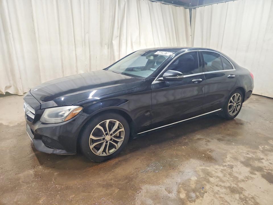 2016 Mercedes-benz C class VIN 55SWF4JBXGU149624 COPART salvage auction — FRONT END, La - Certificate Of Title, sold $3,050 on 2026-07-09 (photo 1)