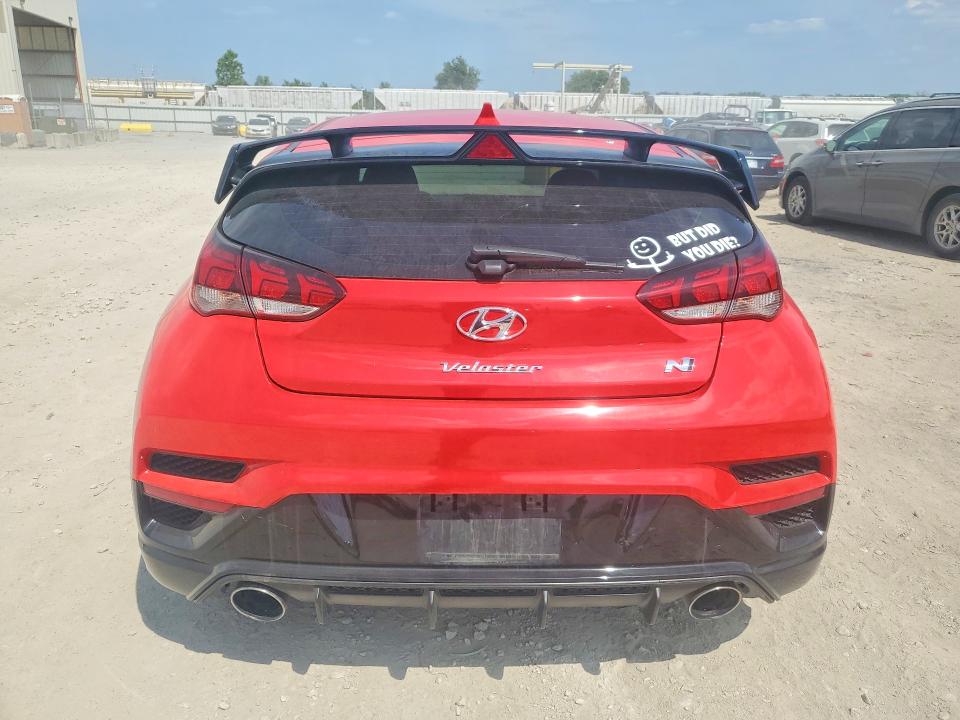 2019 Hyundai Veloster VIN KMHT36AH1KU001578 COPART salvage auction — UNDERCARRIAGE, Mo - Salvage Certificate Of Title, sold $325 on 2026-07-28 (photo 6)