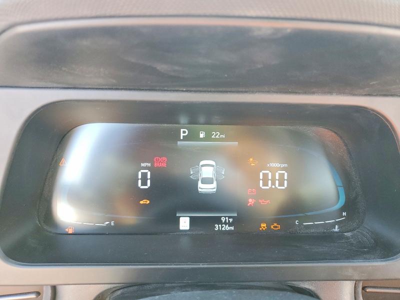 2025 Hyundai Elantra VIN KMHLM4DG1SU065916 COPART salvage auction — DAMAGE HISTORY, Ca - Dis/Dlr/Exp Only Clean Title, sold $11,600 on 2026-07-29 (photo 9)