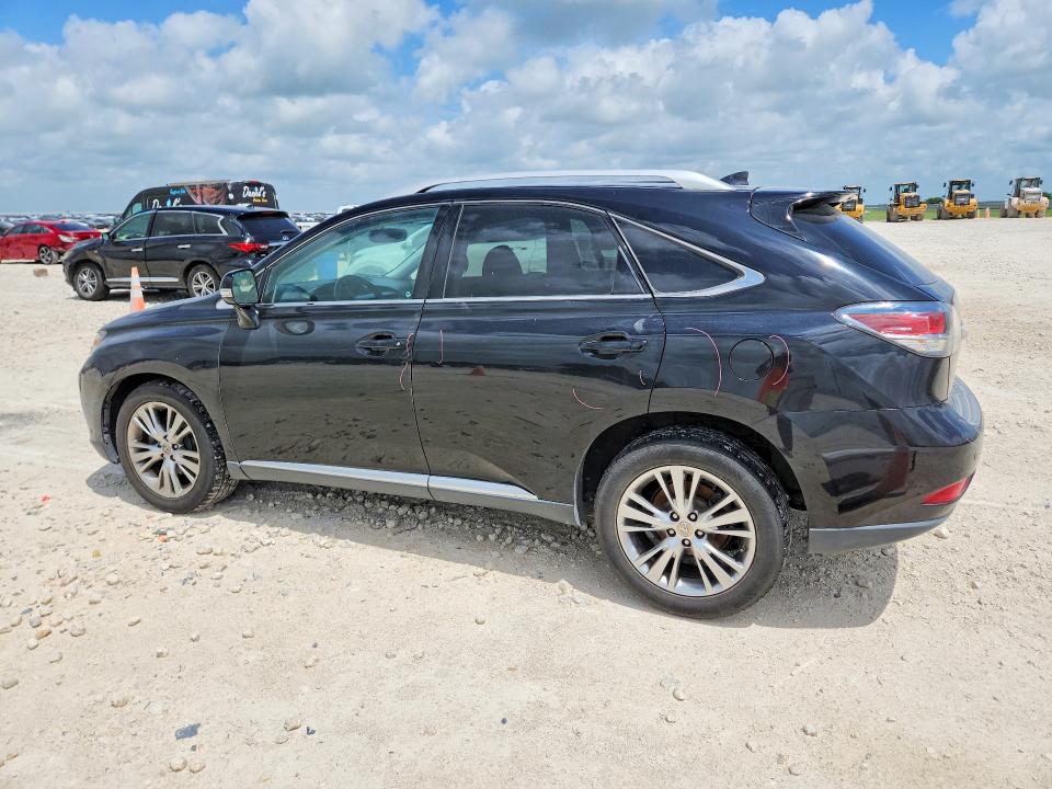2014 Lexus Rx VIN 2T2ZK1BA2EC145840 COPART salvage auction — FRONT END, TX - SALVAGE VEHICLE TITLE, sold $8,000 on 2026-07-02 (photo 2)