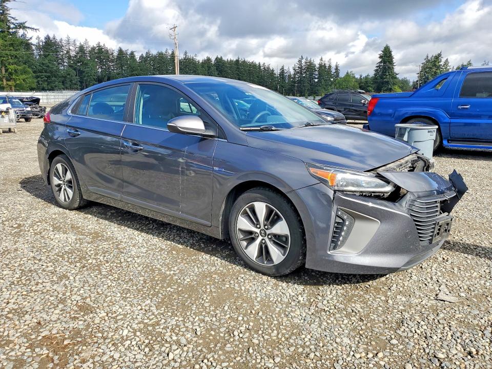 2019 Hyundai Ioniq VIN KMHC75LD3KU107927 COPART salvage auction — FRONT END, Wa - Bill Of Sale, sold $2,450 on 2026-07-17 (photo 4)