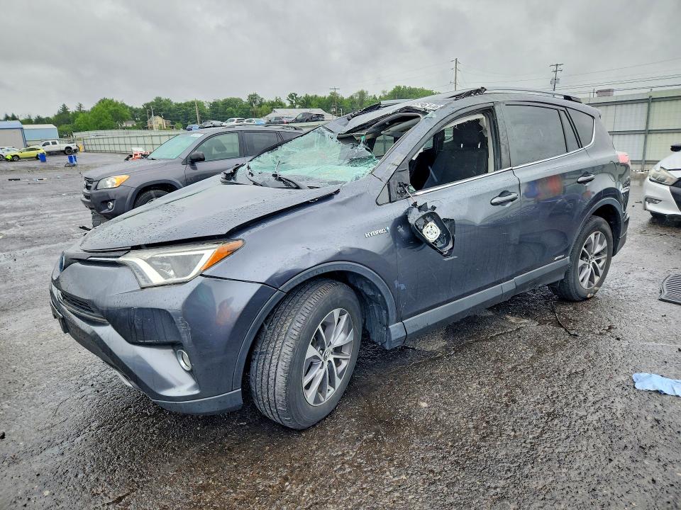 2018 Toyota VIN JTMRJREV8JD201734 COPART salvage auction — ROOF, Pa - Certificate Of Salvage, sold $2,450 on 2026-07-10 (photo 1)