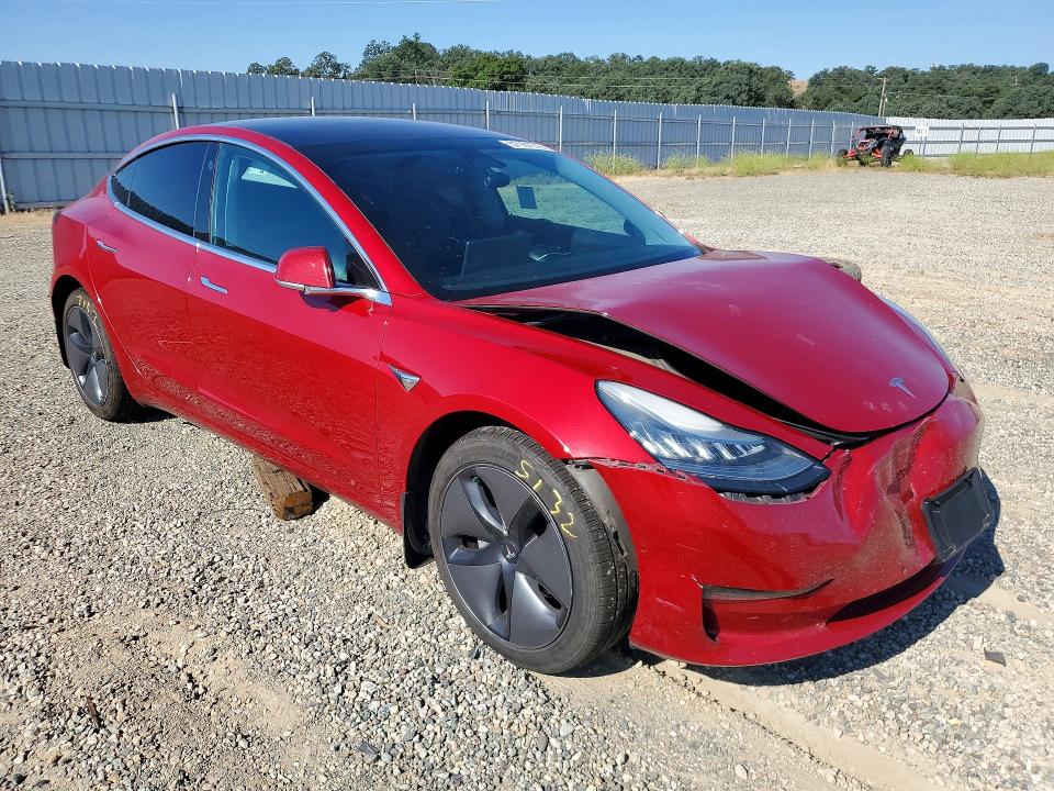 2019 Tesla VIN 5YJ3E1EA2KF298965 COPART salvage auction — FRONT END, CA - SALVAGE CERTIFICATE, sold $4,550 on 2026-07-31 (photo 4)