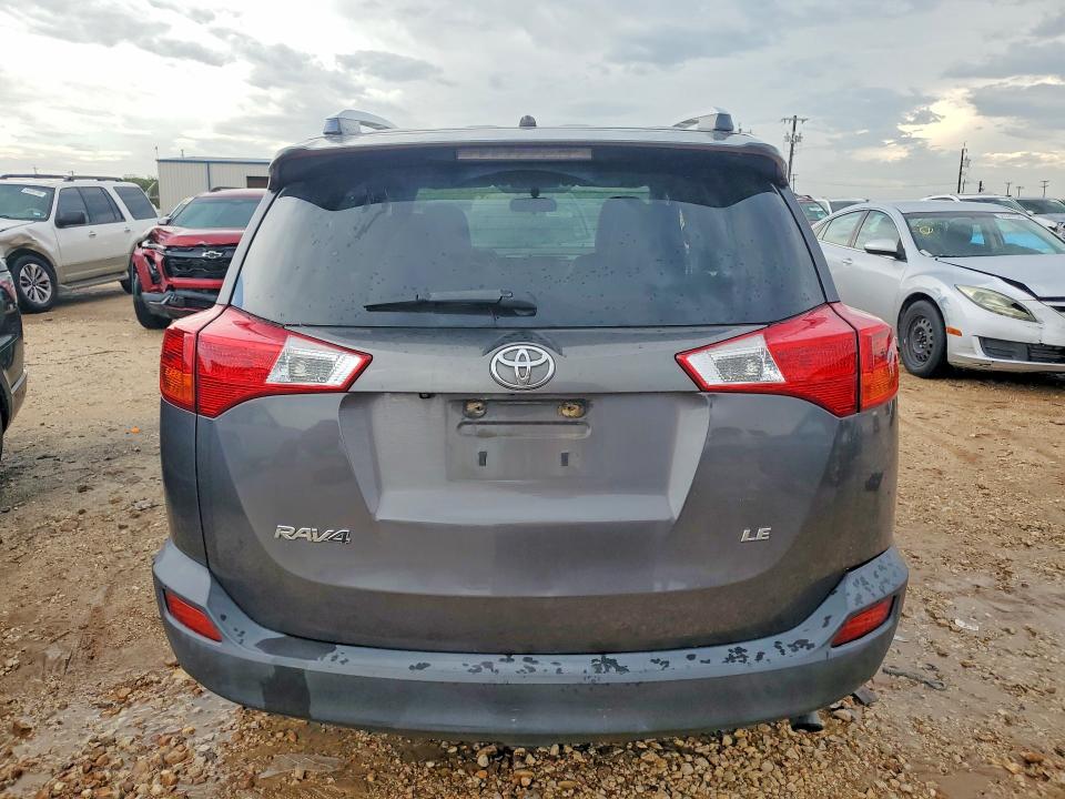 2014 Toyota Rav 4 VIN JTMZFREV1EJ016367 COPART salvage auction — REAR END, Tx - Salvage Vehicle Title, sold $3,750 on 2026-07-09 (photo 6)