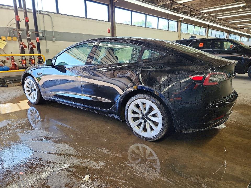 2022 Tesla Model 3 VIN 5YJ3E1EA9NF289202 COPART salvage auction — UNDERCARRIAGE, Il - Certificate Of Title, sold $9,800 on 2026-07-06 (photo 2)