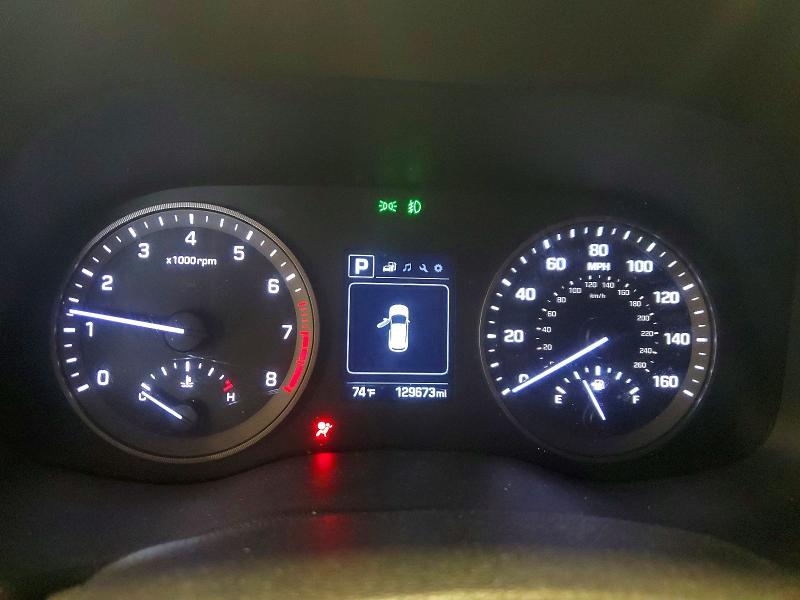 2018 Hyundai Tucson VIN KM8J3CA28JU685304 COPART salvage auction — REAR END, Mn - Cert Of Title-Salvage, sold $1,500 on 2026-07-30 (photo 9)