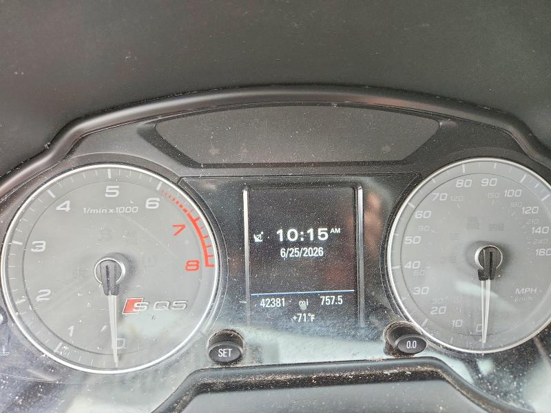 2016 Audi VIN WA1CCAFP8GA022471 COPART salvage auction — FRONT END, NY - MV-907A SALVAGE CERTIFICATE, sold $2,250 on 2026-07-15 (photo 9)