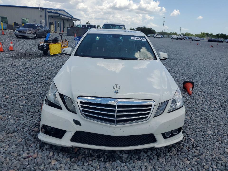 2010 Mercedes-benz E-class VIN WDDHF5GB9AA181803 COPART salvage auction — FRONT END, FL - CERT OF TITLE SLVG REBUILDABLE, sold $925 on 2026-08-21 (photo 5)