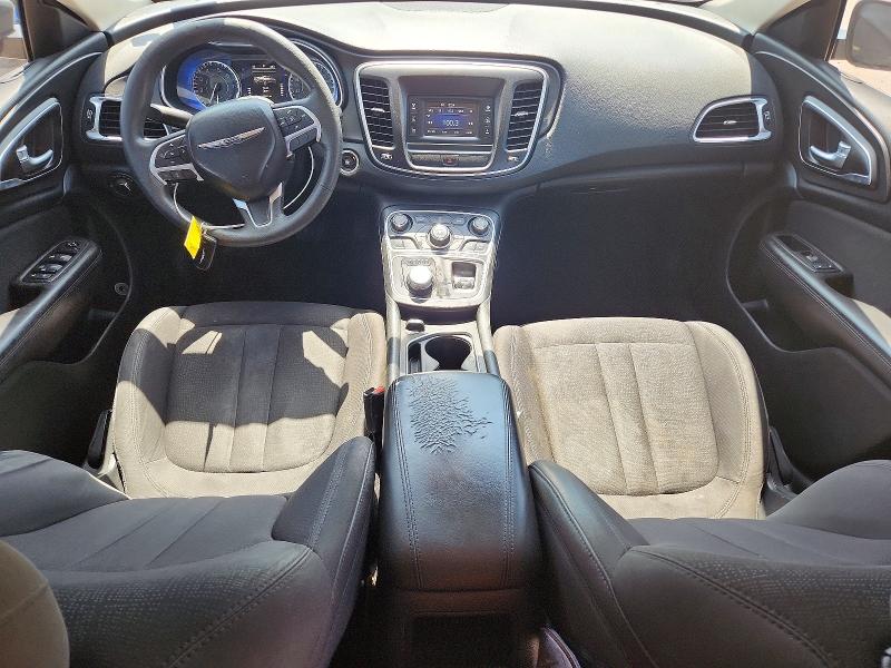 2015 Chrysler 200 VIN 1C3CCCAB4FN706524 COPART salvage auction — REAR END, Tx - Salvage Vehicle Title, sold $10 on 2026-07-30 (photo 8)