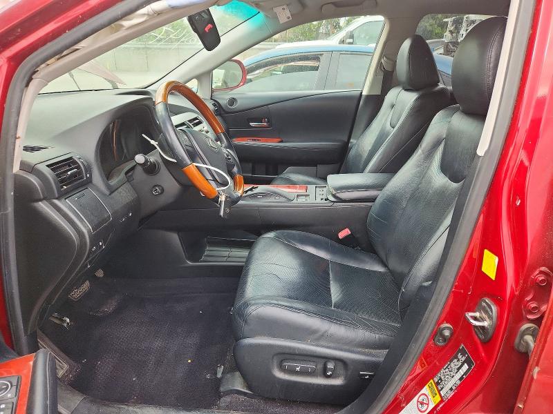 2010 Lexus Rx 450h VIN JTJZB1BA9A2003432 COPART salvage auction — SIDE, CA - CERTIFICATE OF TITLE, sold $1,150 on 2026-07-28 (photo 7)