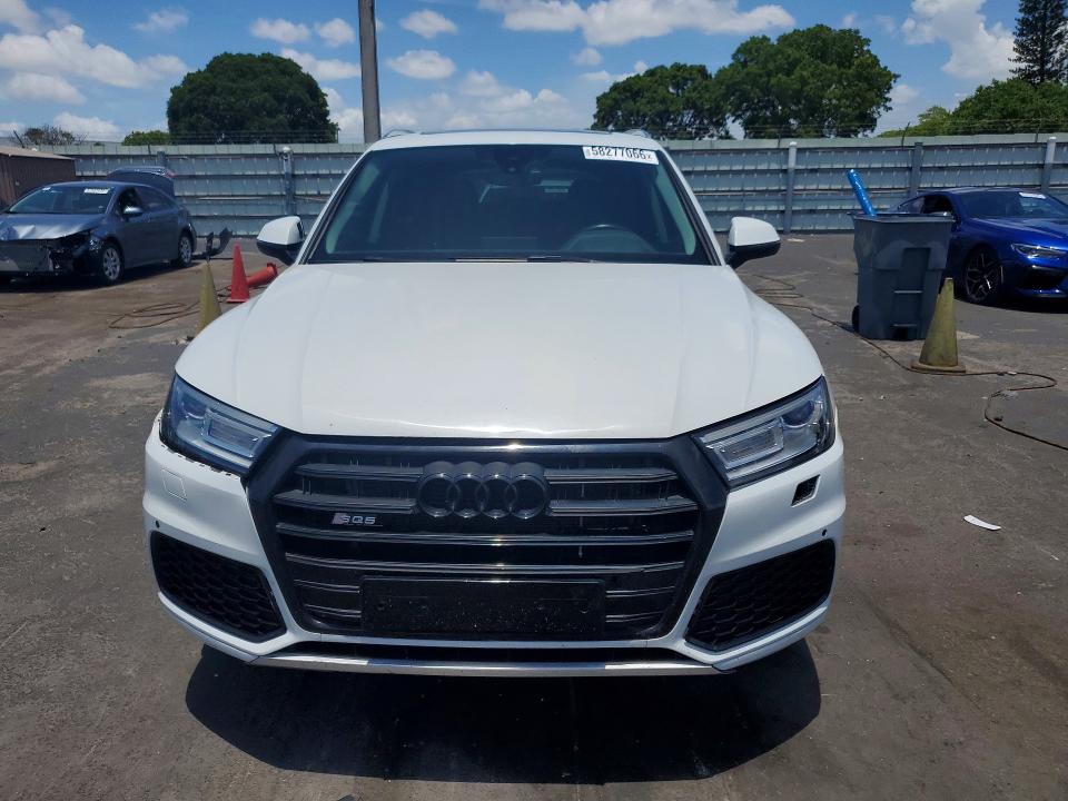 2020 Audi Q5 VIN WA1BNAFY9L2029402 COPART salvage auction — DAMAGE HISTORY, Fl - Cert Of Title-Rebuilt, sold $7,900 on 2026-07-06 (photo 5)