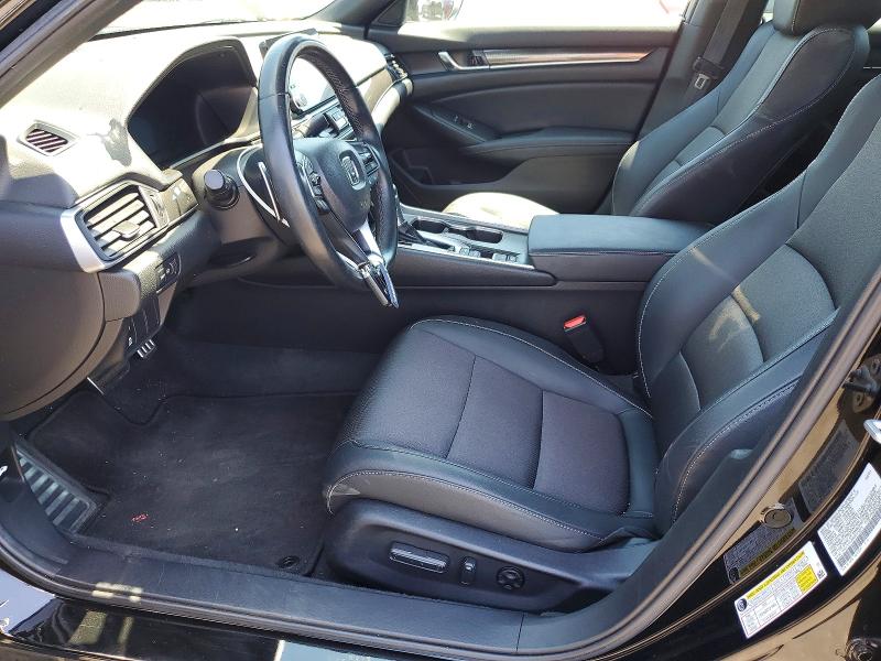 2021 Honda Accord VIN 1HGCV1F39MA079076 COPART salvage auction — FRONT END, CA - SALVAGE CERTIFICATE, sold $8,300 on 2026-07-27 (photo 7)