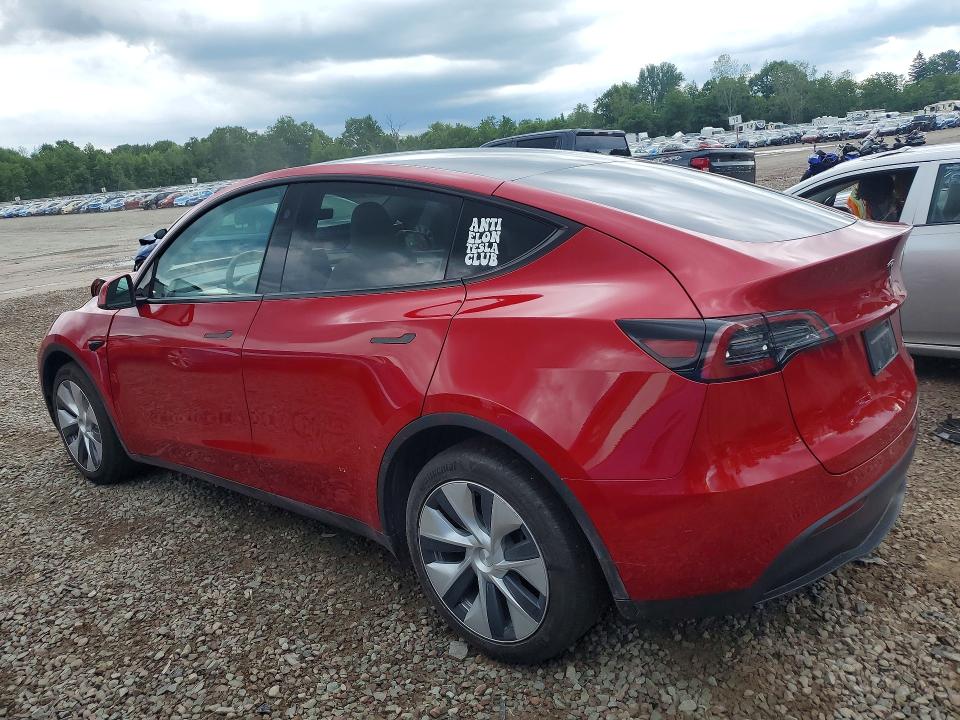 2023 Tesla VIN 7SAYGDEE6PF878363 COPART salvage auction — FRONT END, NY - MV-907A SALVAGE CERTIFICATE, sold $14,800 on 2026-07-06 (photo 2)