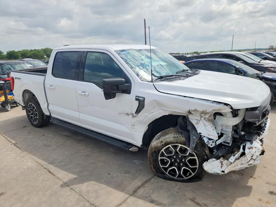 2023 Ford VIN 1FTEW1C8XPKF01388 COPART salvage auction — FRONT END, Tx - Certificate Of Title, sold $175 on 2026-07-09 (photo 4)