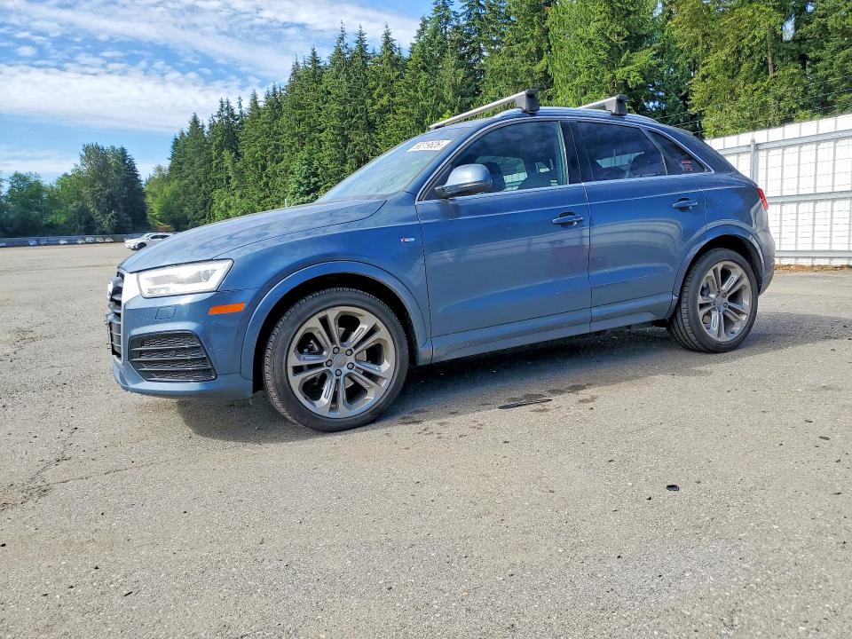 2018 Audi Q3 VIN WA1JCCFS3JR011653 COPART salvage auction — MECHANICAL, WA - VEHICLE CERT OF OWNERSHIP-TITL, sold $6,100 on 2026-07-20 (photo 1)