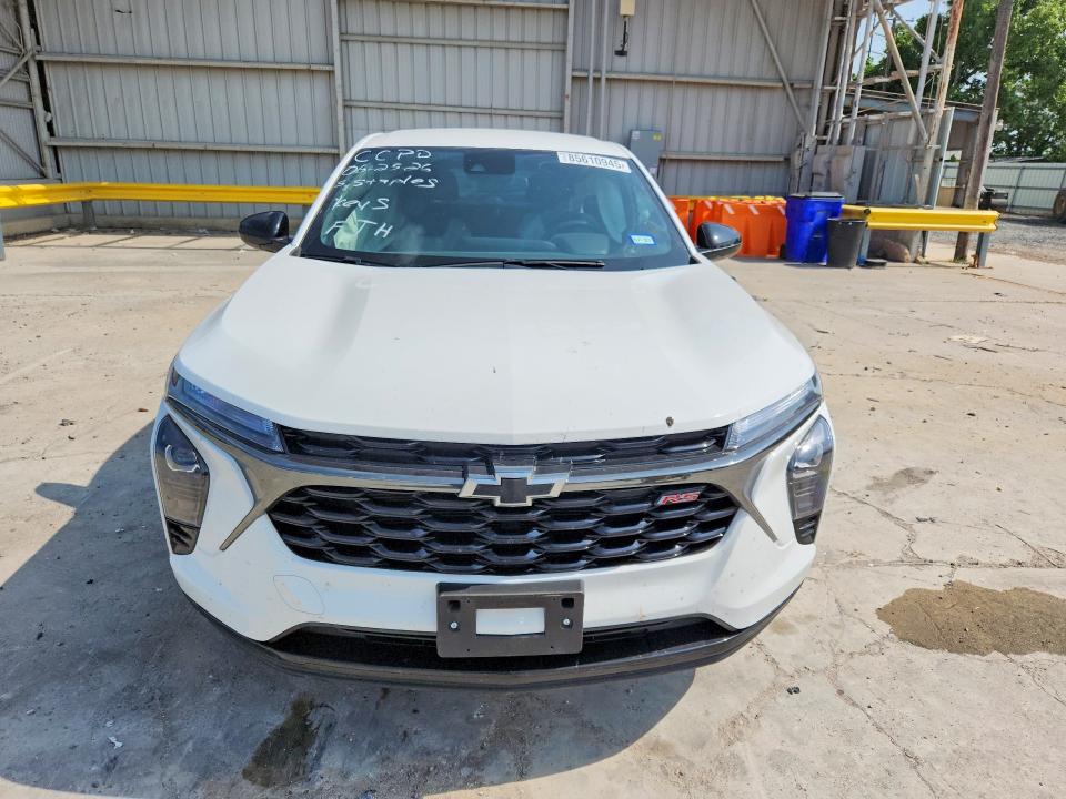 2025 Chevrolet Trax VIN KL77LGEP8SC322324 COPART salvage auction — REAR END, TX - SALVAGE VEHICLE TITLE (P), sold $3,300 on 2026-07-28 (photo 5)