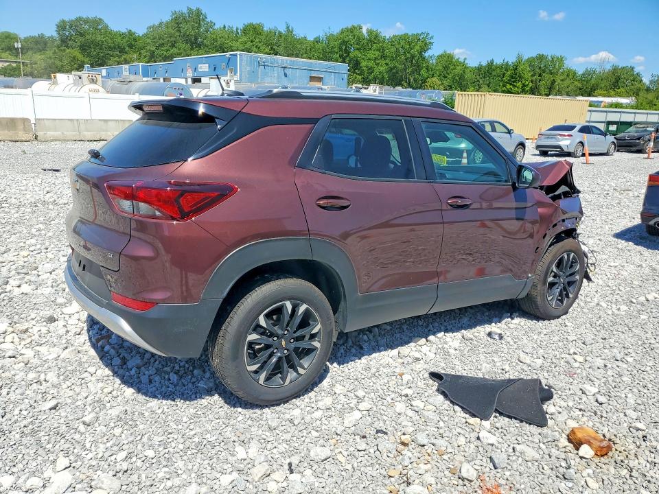 2023 Chevrolet VIN KL79MPSL1PB162758 COPART salvage auction — FRONT END, Oh - Cert Of Title-Salvage, sold $3,450 on 2026-07-07 (photo 3)