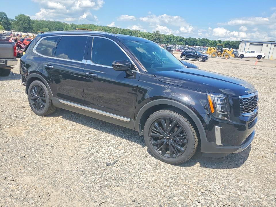 2021 Kia Telluride VIN 5XYP54HC2MG095361 COPART salvage auction — REAR END, Ar - Cert Of Title-Salvage, sold $1,300 on 2026-07-27 (photo 4)